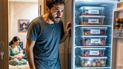 قفل التلاجة.. بقلم منــال عـلـي 